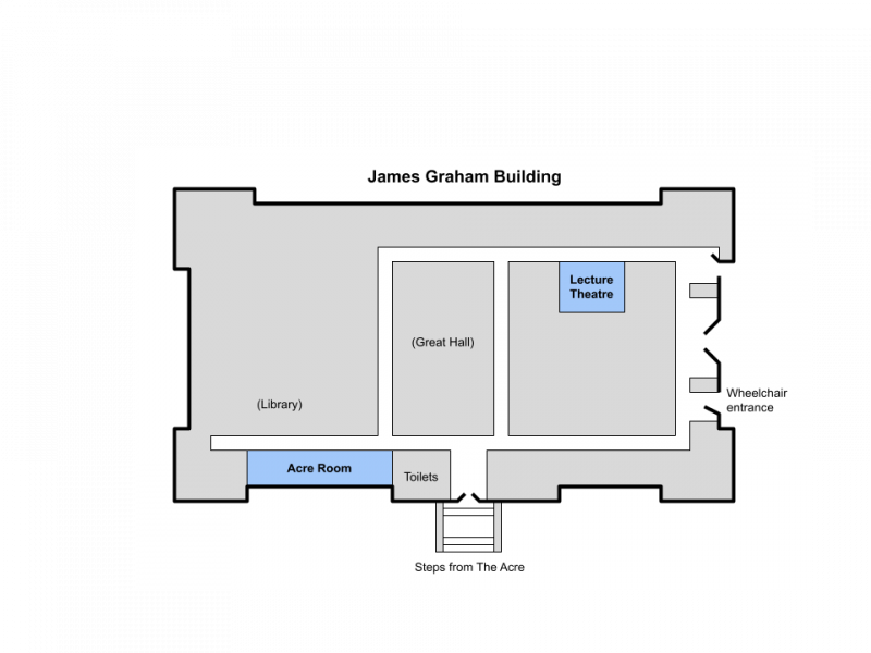 Map of James Graham building